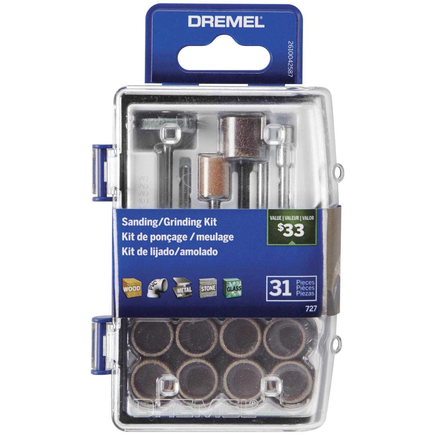 Dremel Sanding & Grinding Rotary Accessory Micro Kit - Zenithce