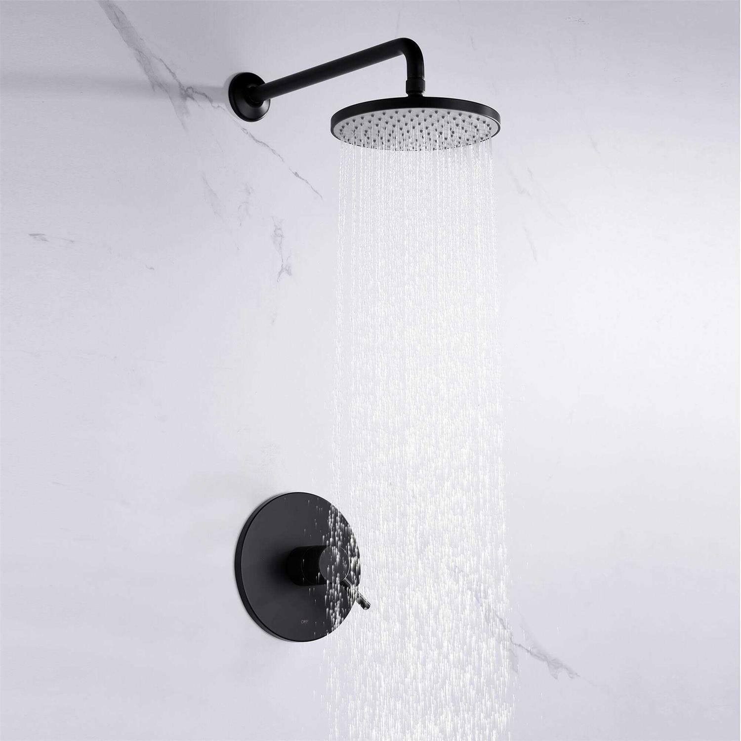 Luxier Single-Handle 1-Spray Shower Faucet with Valve - Zenithce