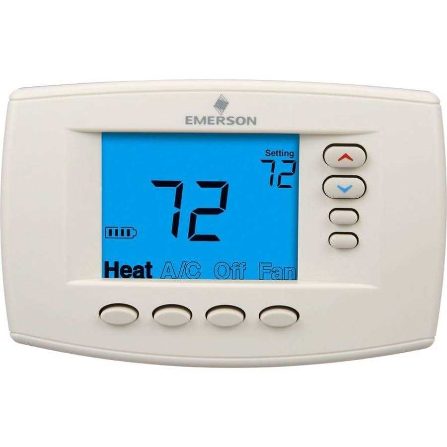 White-Rodgers 1F95-1277 Big Touchscreen Programmable Thermostat - Zenithce