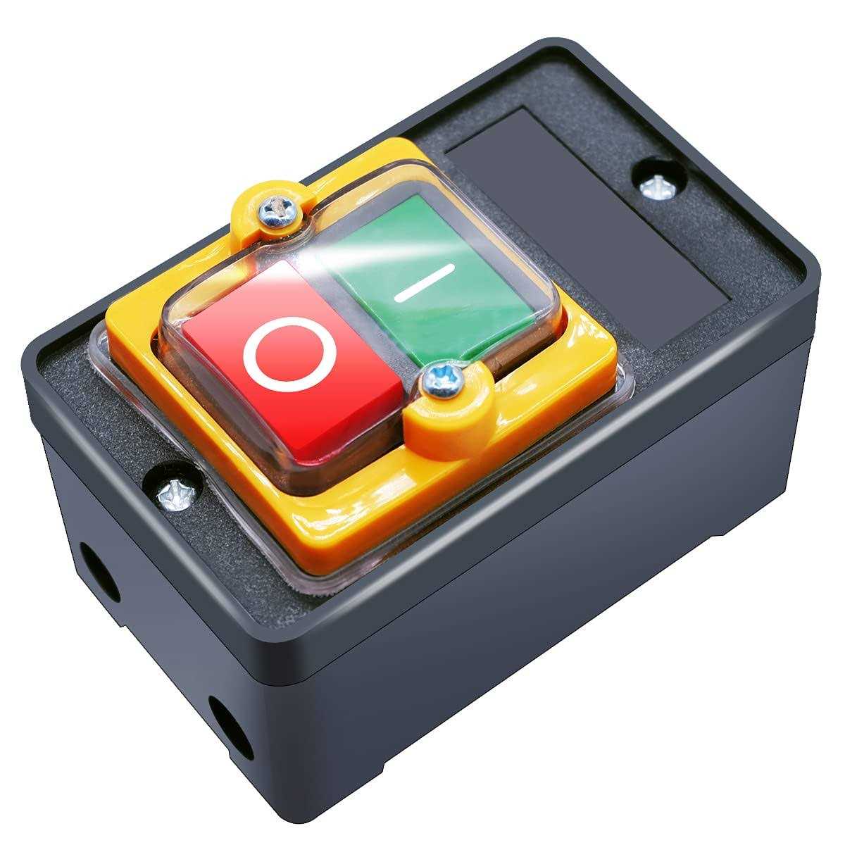 mxuteuk Rain Proof Up-Down Switch Control Station Crane Pendant Hoist Push Button Switch Momentary COB61-Up-Down - Zenithce