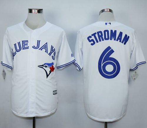Blue Jays #6 Marcus Stroman White New Cool Base Stitched Jersey - Zenithce