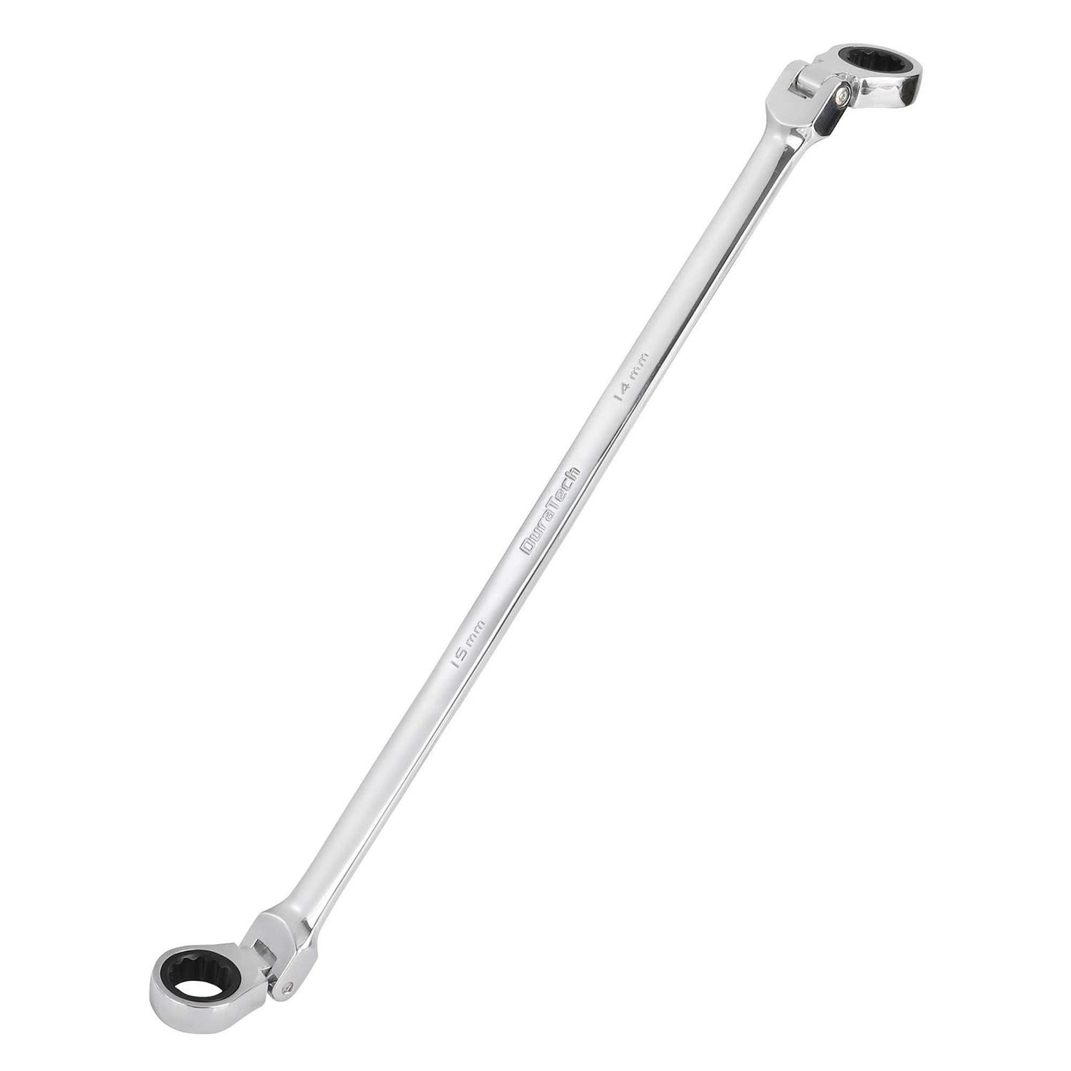DURATECH Extra Long Flex-Head Ratcheting Wrench - Zenithce