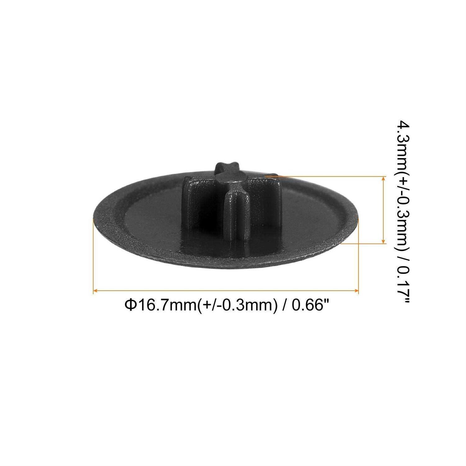 Uxcell Screw Cap Cover Plastic Screw Decoration Covers - Zenithce