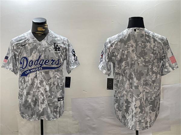 Los Angeles Dodgers Blank 2024 Arctic Camo Stitched Jersey - Zenithce