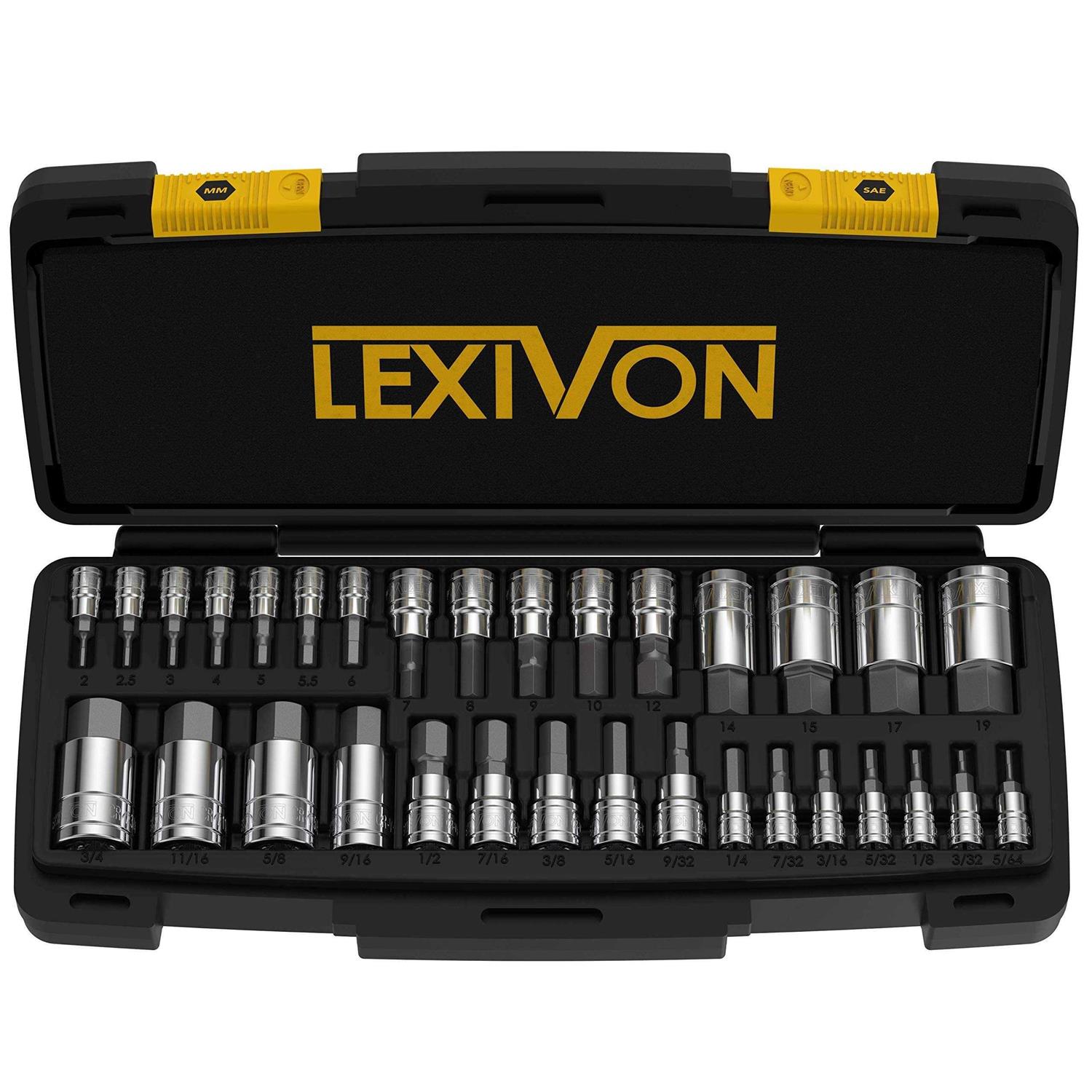 LEXIVON Inch Pound Torque Wrench 1/4-Inch Drive - Zenithce