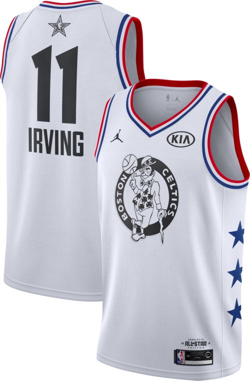 Jordan 2019 All-Star Game #11 Kyrie Irving White Dri-FIT Swingman Jersey - Zenithce