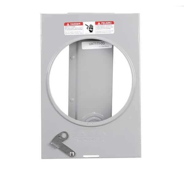 Siemens TL77NT Talon Temporary Power Outlet Panel with Two 20A Duplex Receptacles Installed Includes a Top Fed, Ring Type, Meter Socket Provision - Zenithce