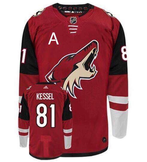 Arizona Coyotes #81 Phil Kessel Stitched Jersey - Zenithce