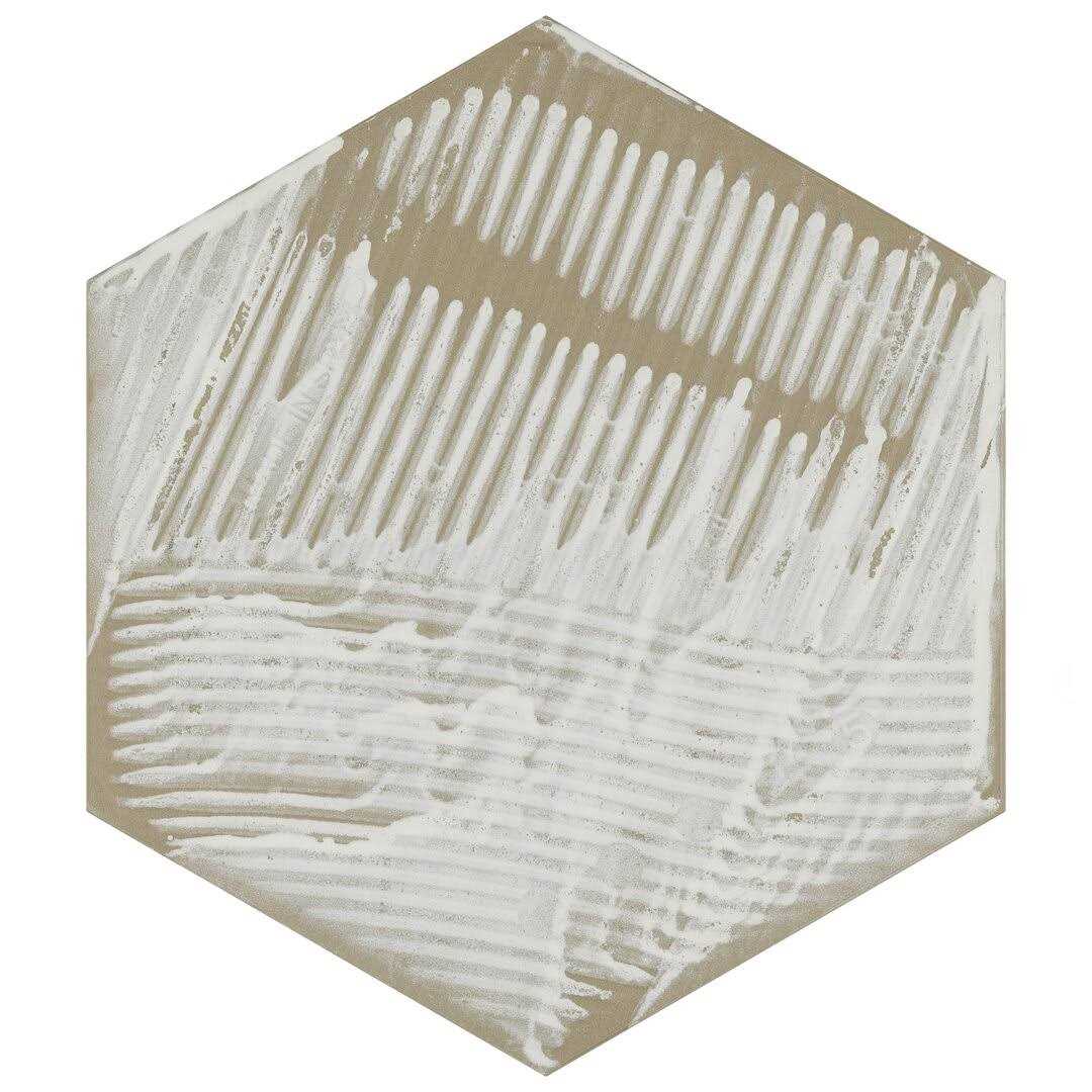 Flow Hex 9 x 10 Porcelain Patterned Wall & Floor Tile Merola Tile - Zenithce