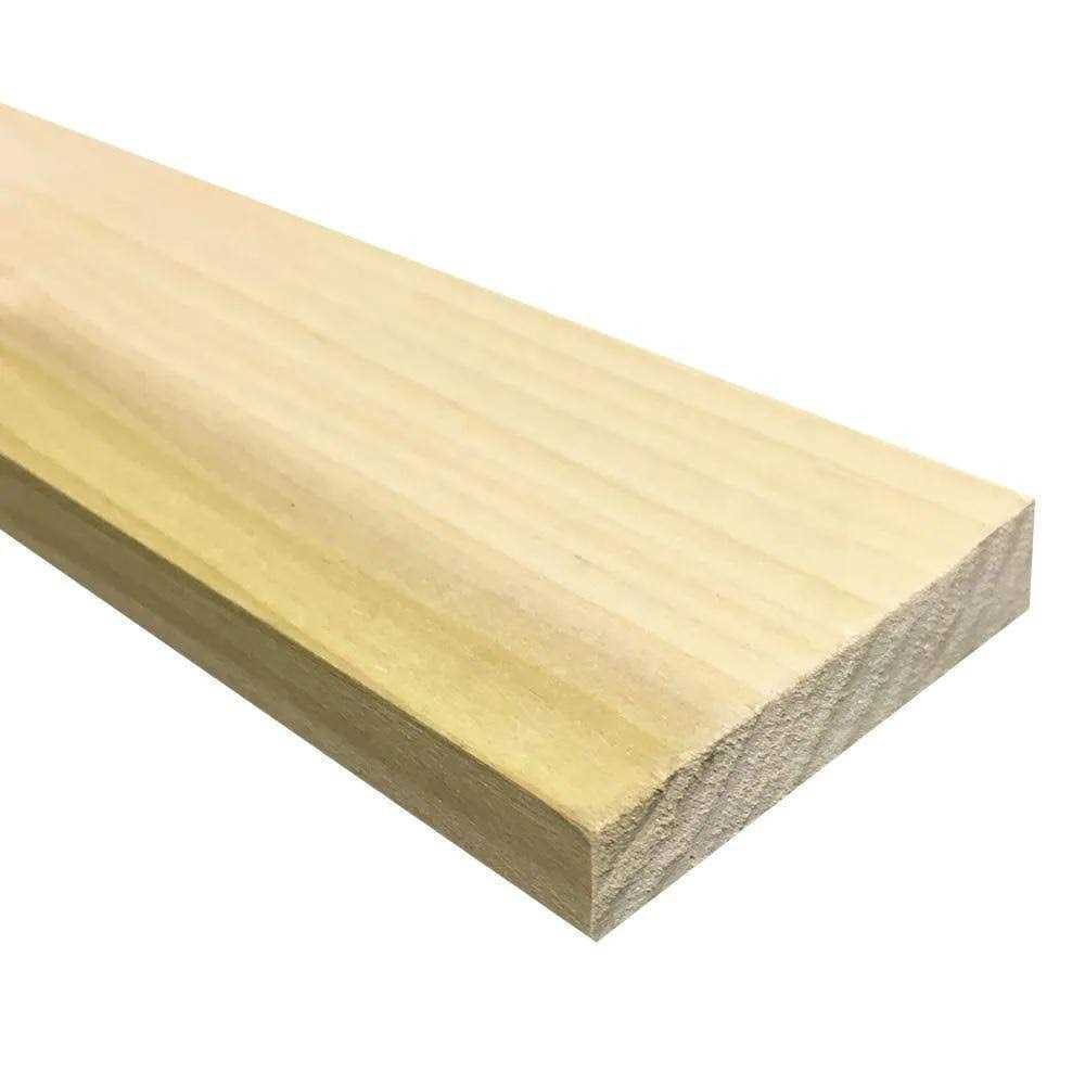 Weaber 1/2 in. x 4 in. x 4 ft. White Wash Weathered Hardwood Board - Zenithce