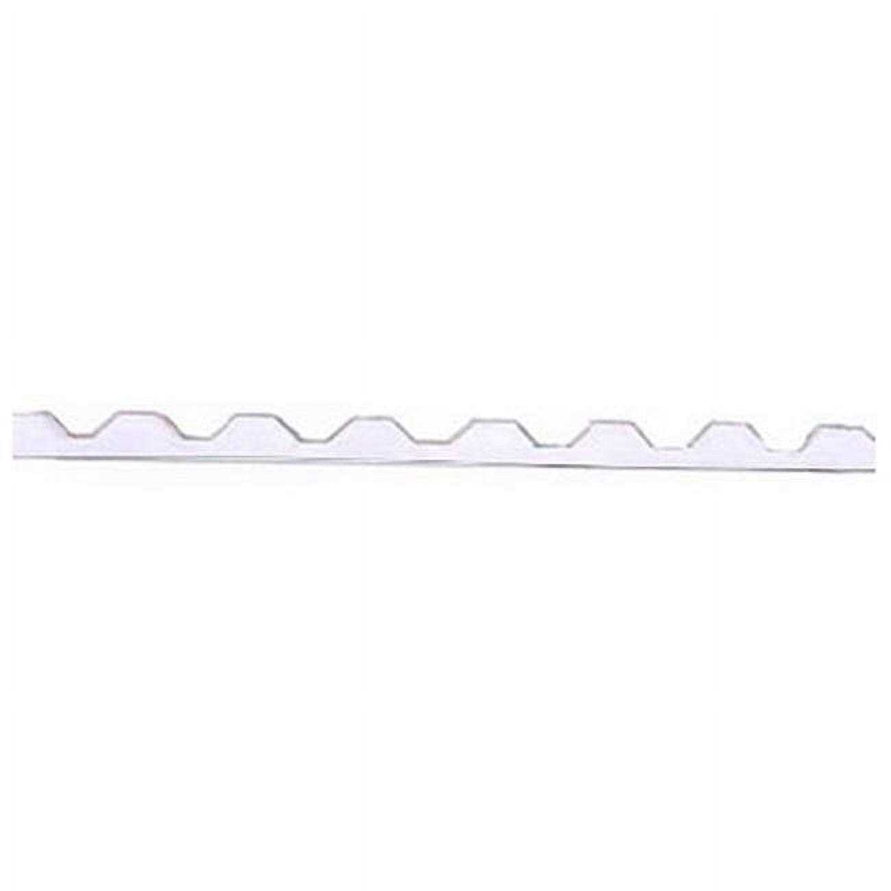 Tuftex 1 in. DeckDrain Galvanized White Fasteners - Zenithce