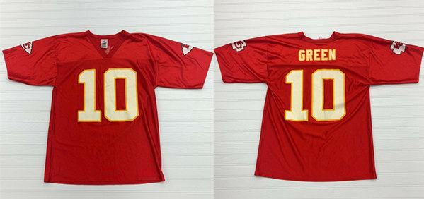 Kansas City Chiefs #10 Trent Green Red Stitched Football Jersey - Zenithce