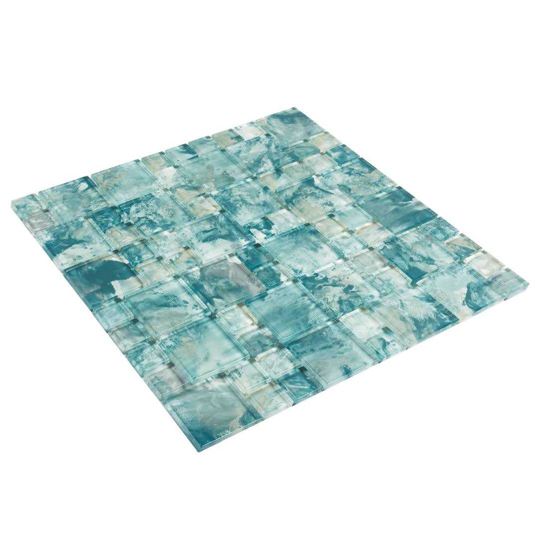 MosaicTileOutlet Traditional 2×2 White Square Matte Porcelain Mosaic Tile - Zenithce