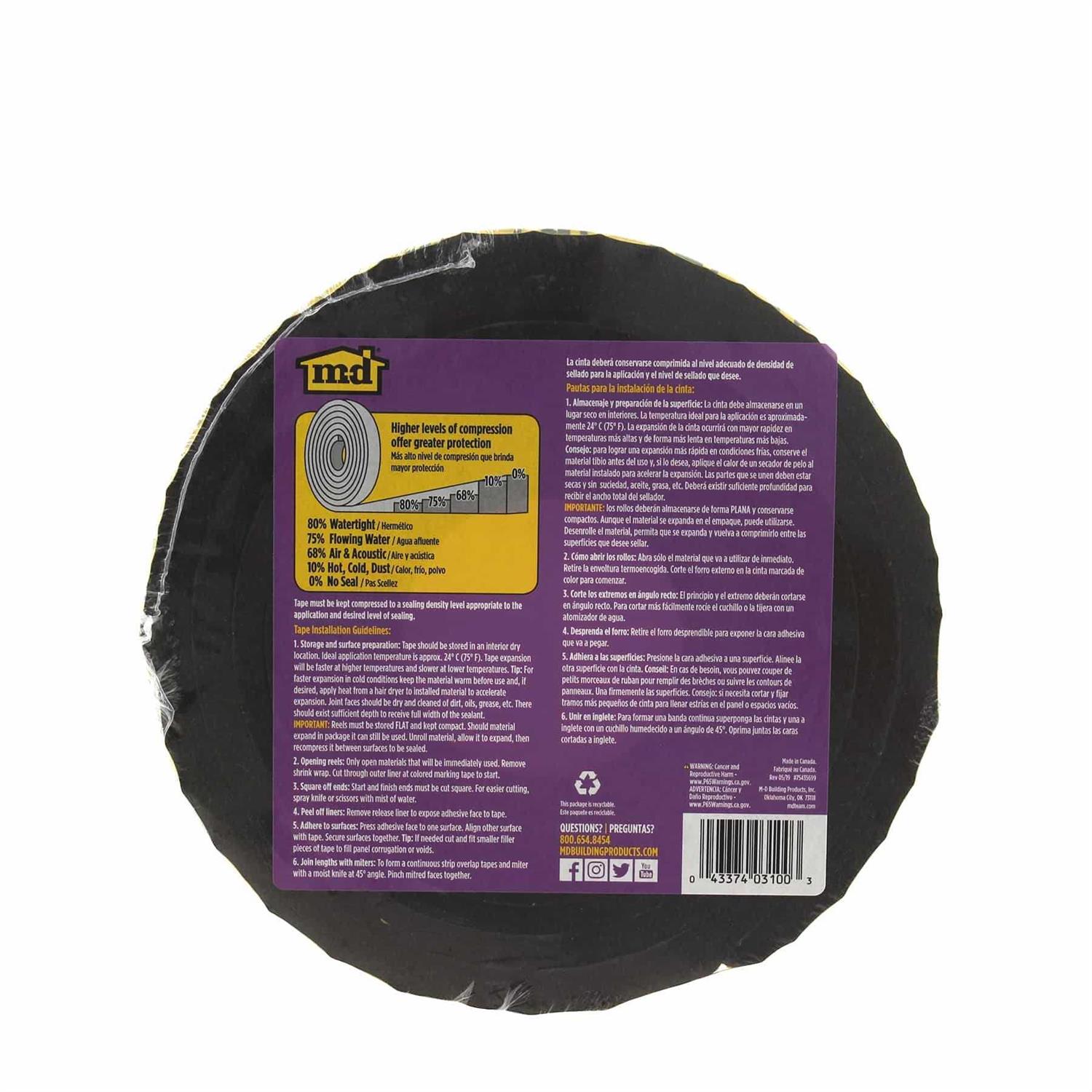 M-D Building Products 02006 Air Conditioner Weatherstrip - Zenithce