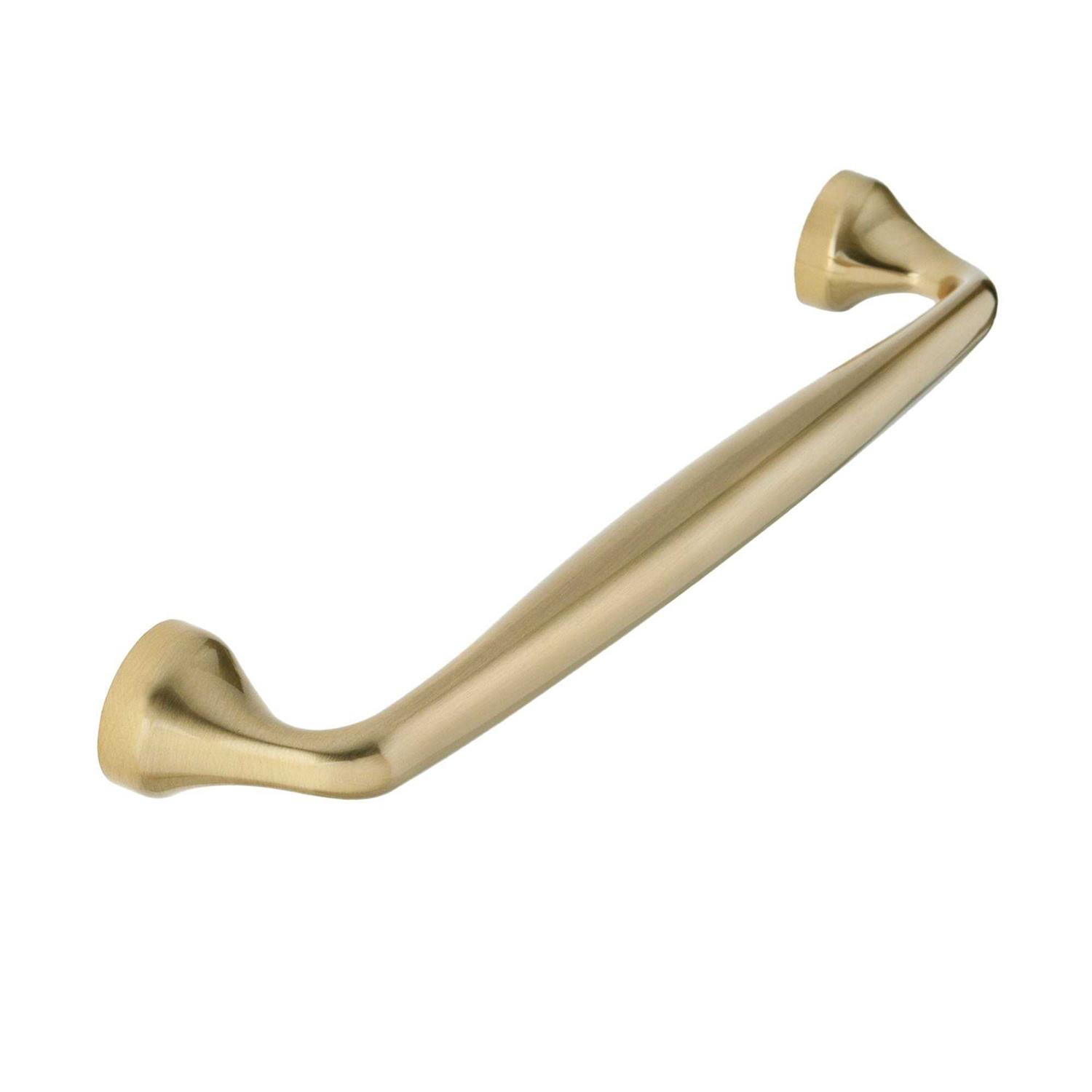 Sumner Street Home Hardware Martin 1-1/4 in. Center-to-Center Polished Nickel Drawer Lip Pull RL061800 - Zenithce