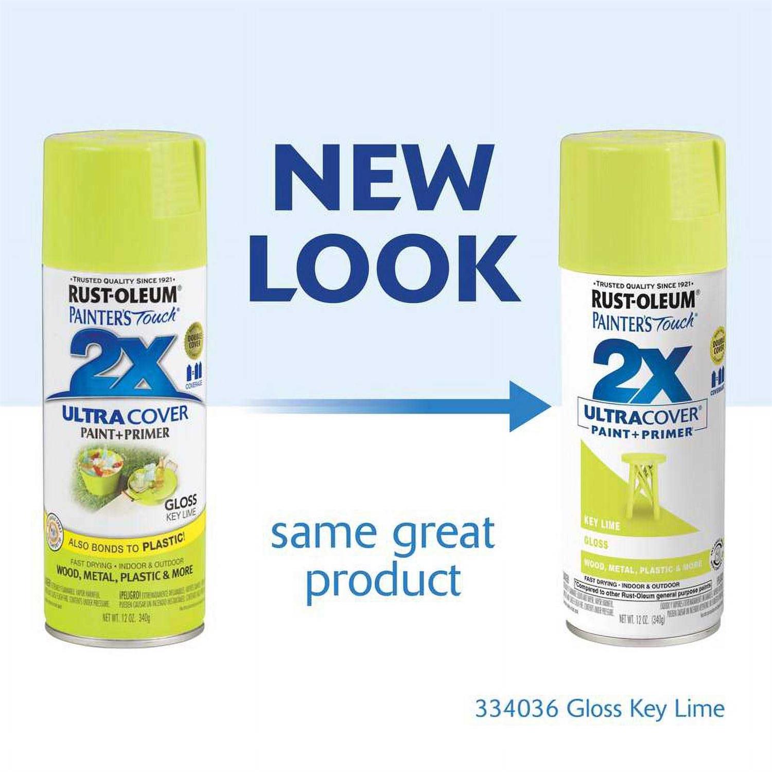 Rust-Oleum Painter’s Touch 2X Spray Paint Satin Heirloom White - Zenithce