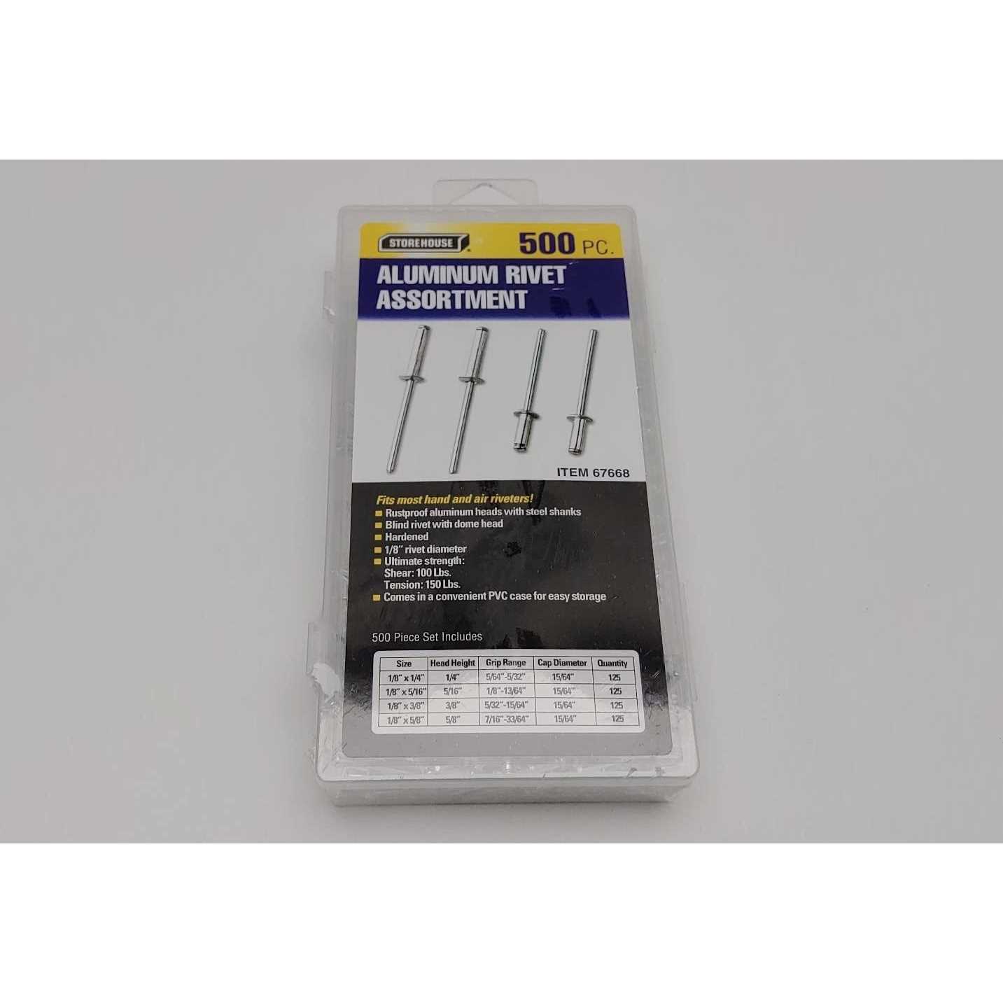 Storehouse 460 Piece Nut and Washer Assortment - Zenithce