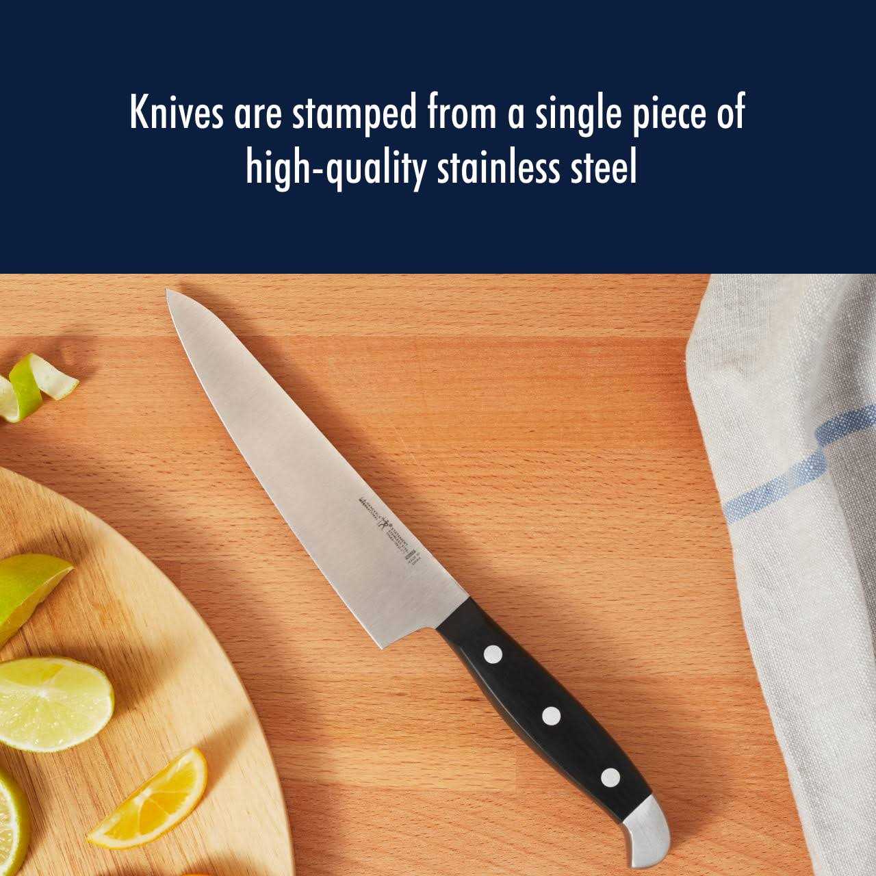 Henckels Statement 20-Piece Self-Sharpening Knife Block Set - Zenithce