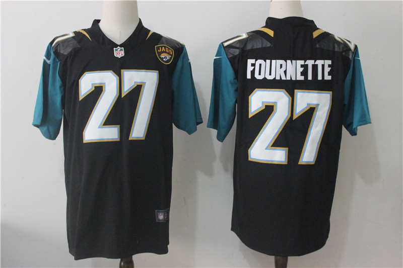 Jacksonville Jaguars #27 Leonard Fournette Black Alternate Stitched Vapor Untouchable Limited Nike Jersey - Zenithce
