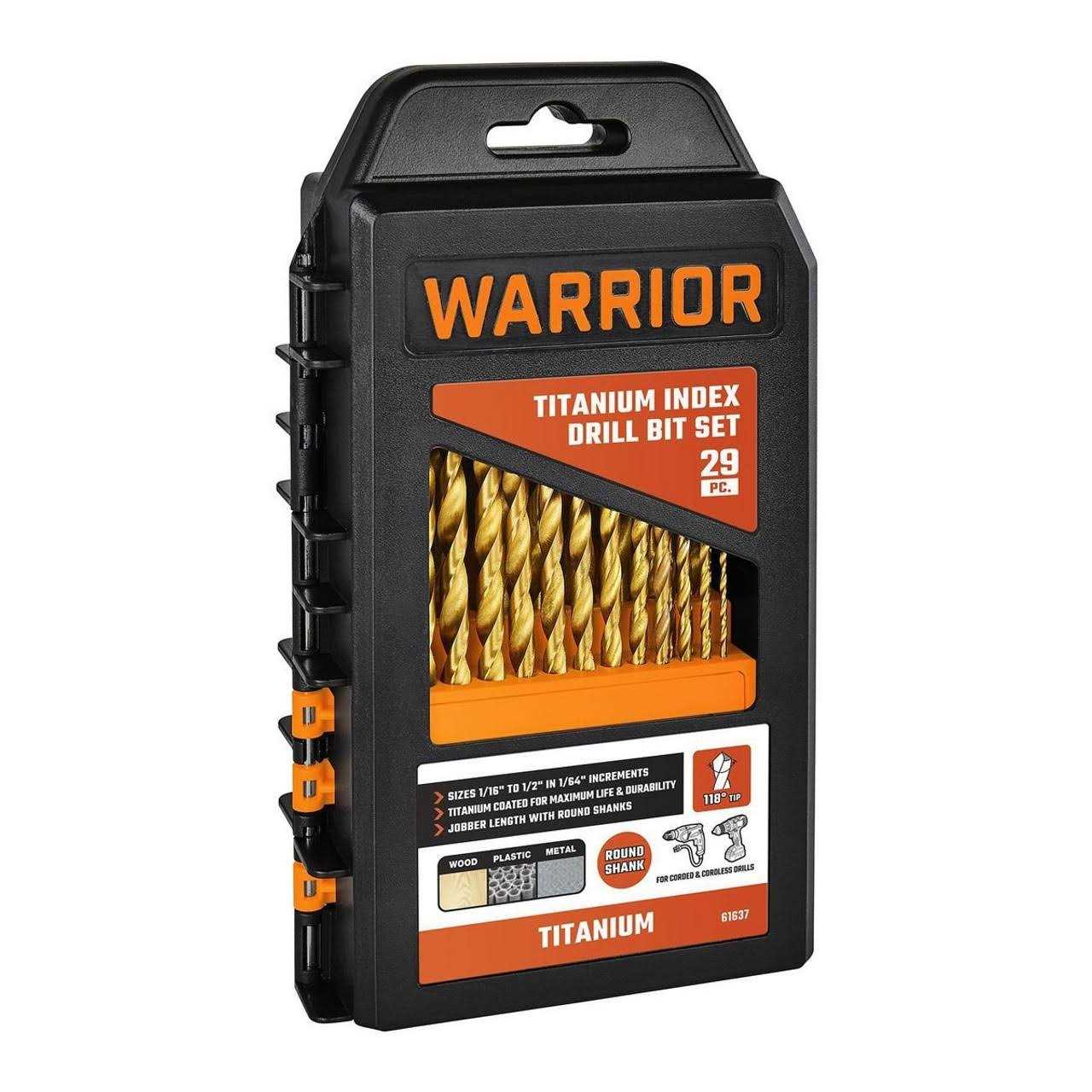 Warrior Titanium Nitride Coated End Mill Set - Zenithce