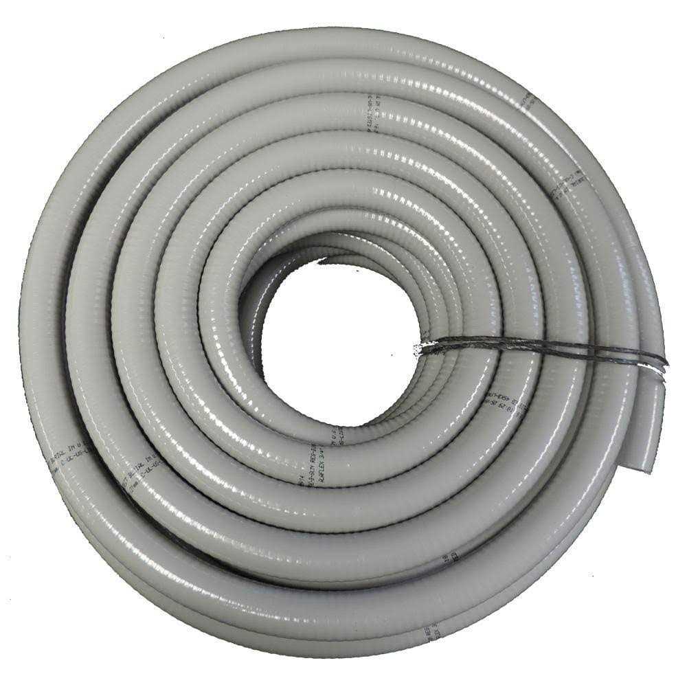 Hydromaxx Black Non Metallic Flexible Liquid Tight Electrical Conduit with Fittings - Zenithce