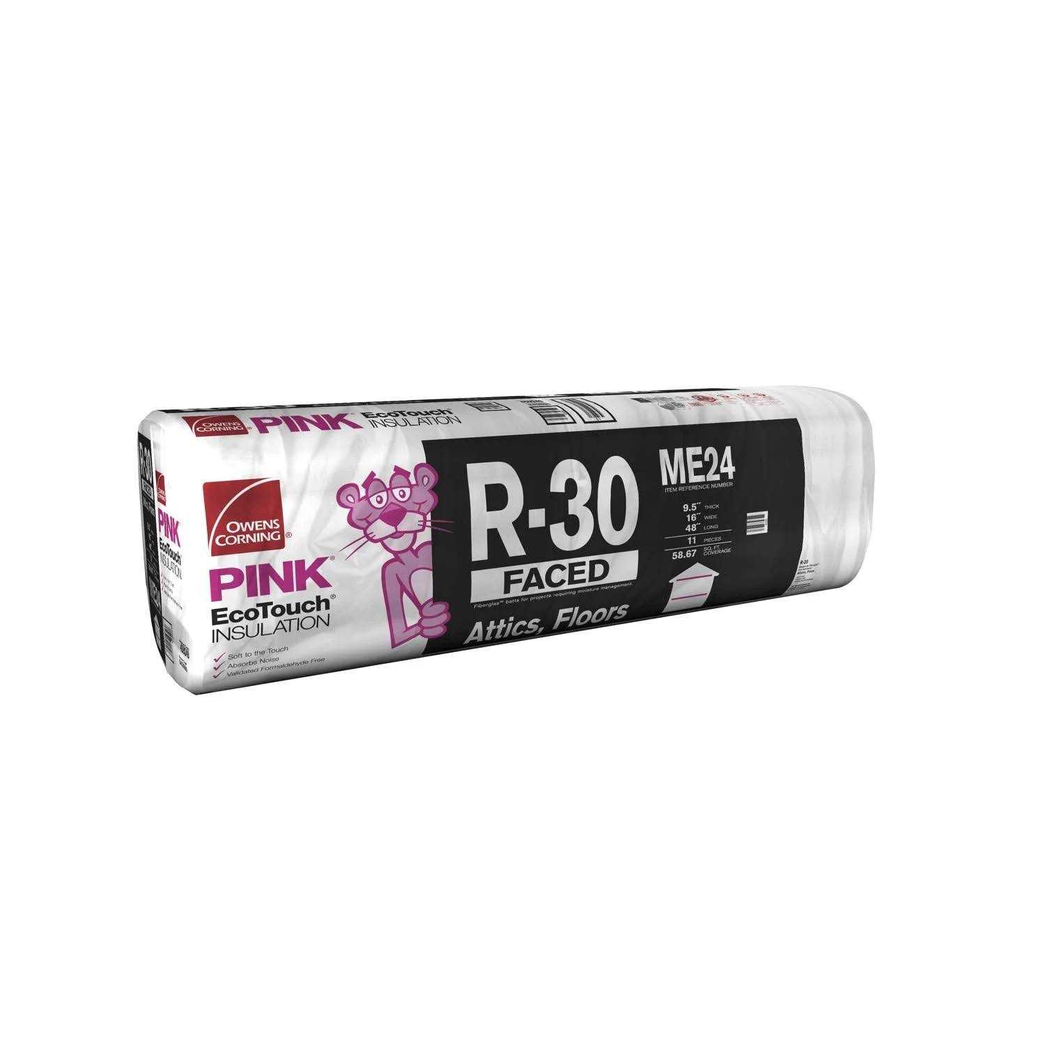 Owens Corning R-21 Unfaced Fiberglass Insulation Batt 15 in. x 93 - Zenithce