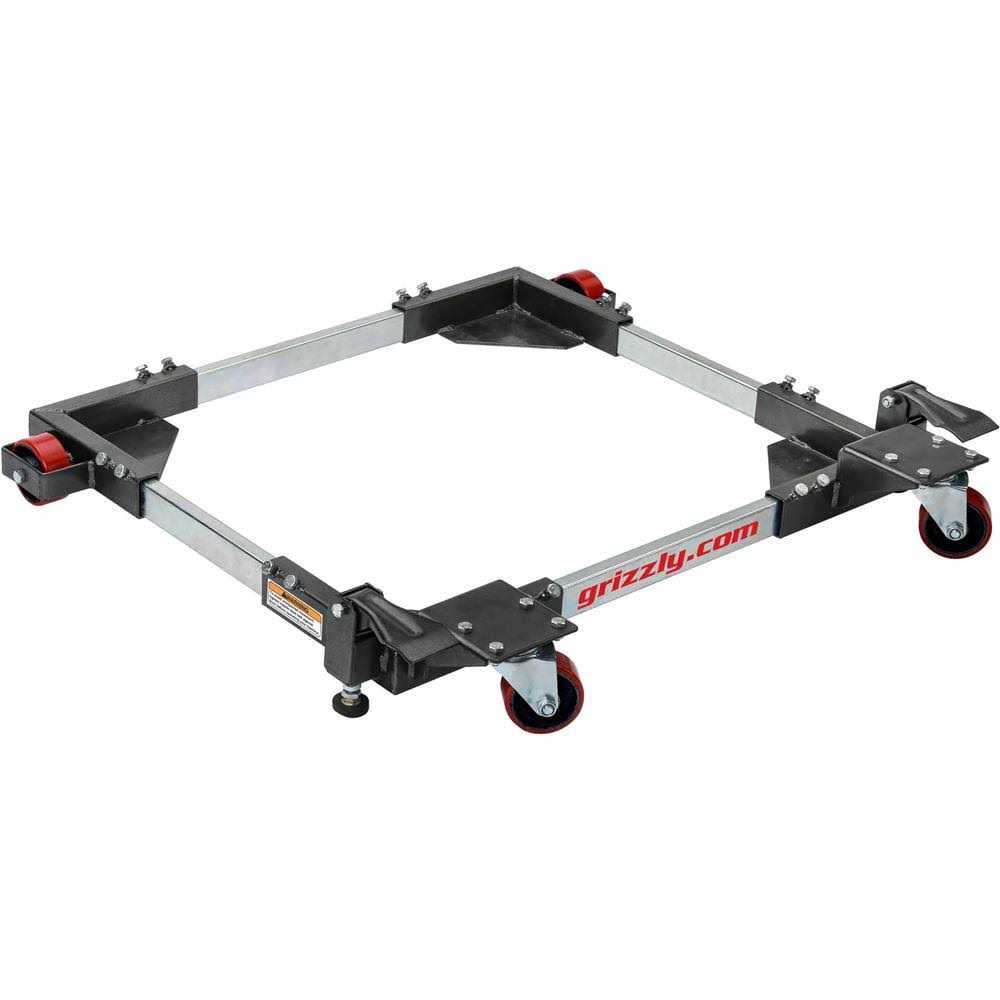 Grizzly Bear Crawl All Swivel HD Mobile Base T31566 - Zenithce
