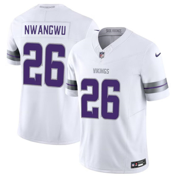 Minnesota Vikings #26 Kene Nwangwu White F.U.S.E. Winter Warrior Limited Stitched Jersey - Zenithce