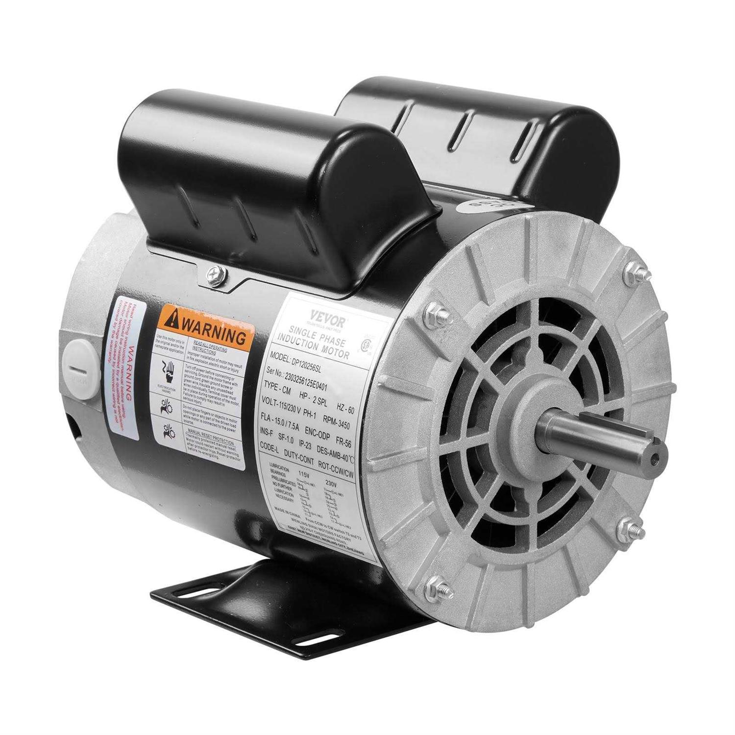 VEVOR Air Compressor 6.6 Gallon Portable Air Compressor 1 HP Oil Air Compressor Steel Tank 750W Pancake Air Compressor 115 PSI Ultra Quiet - Zenithce