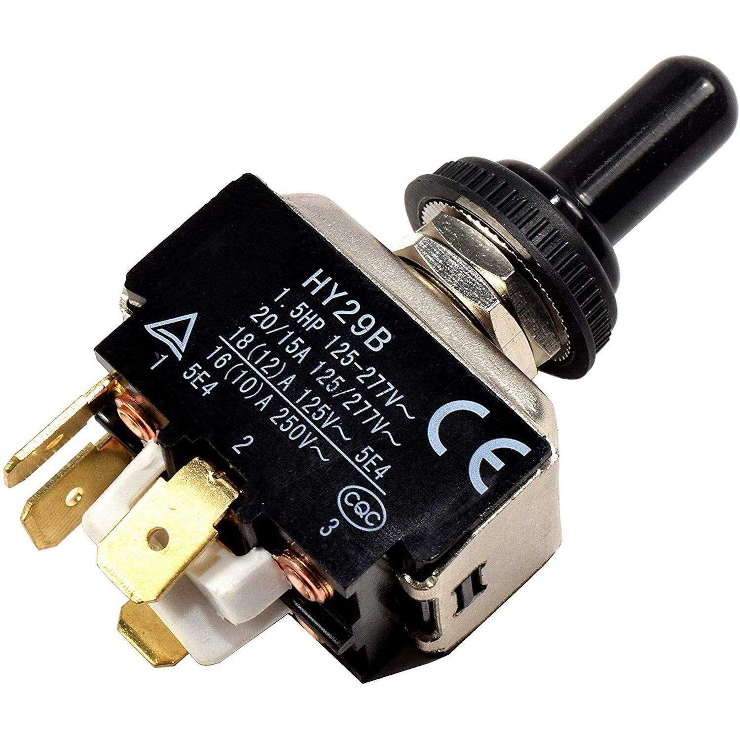 Hqrp Rotary Switch 4-position 3-Speed 120v-250v - Zenithce
