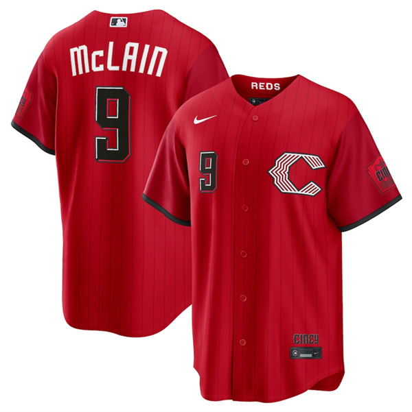 Cincinnati Reds #9 Matt McLain Red 2026 City Connect Stadium Stitched Jersey - Zenithce