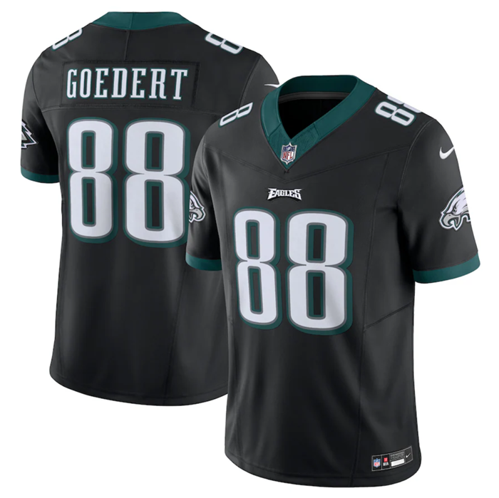 Philadelphia Eagles #88 Dallas Goedert Black 2023 F.U.S.E. Vapor Untouchable Limited Stitched Jersey - Zenithce