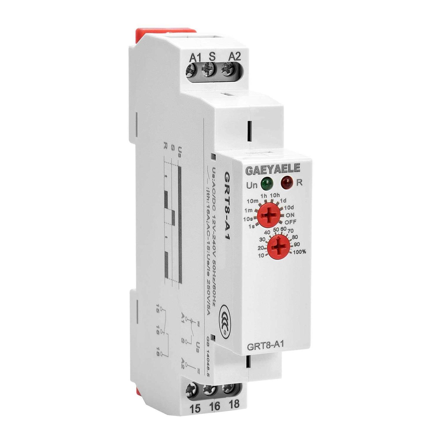 GAEYAELE Delay Off Time Relay Electronic 16A AC/DC12-240V with CE CB Certificate - Zenithce