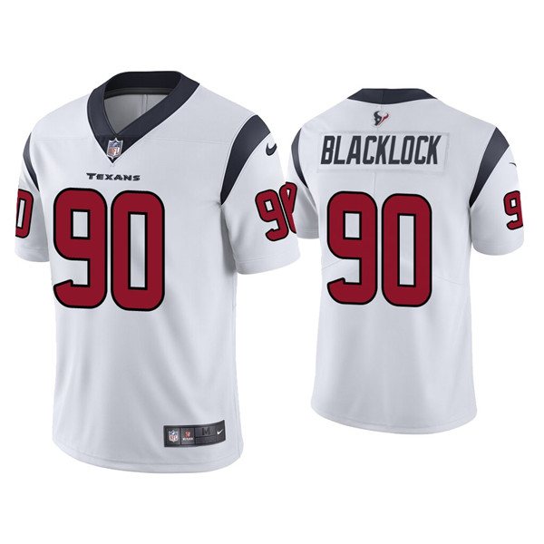Houston Texans #90 Ross Blacklock White Vapor Untouchable Limited Stitched Jersey - Zenithce