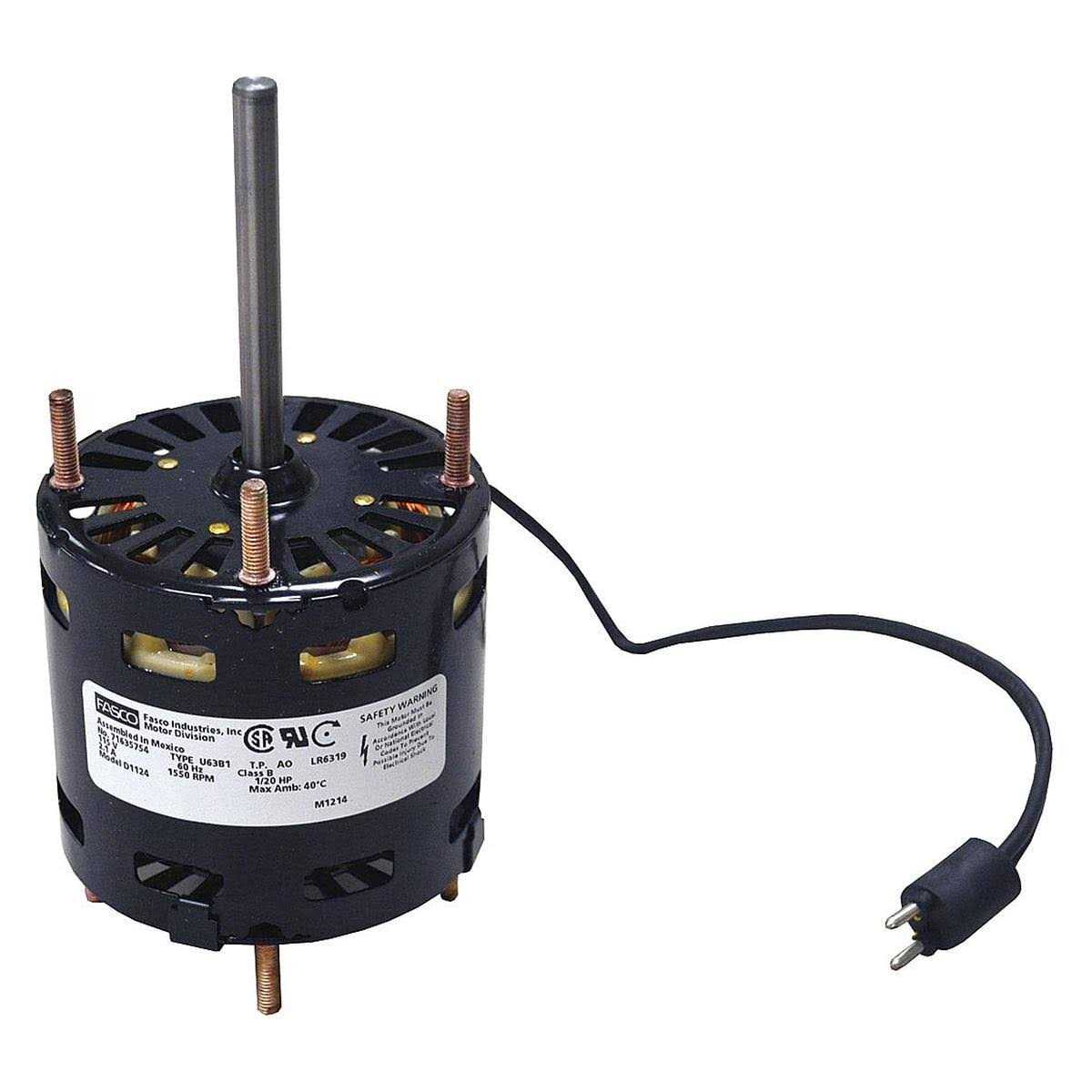 Fasco D1124 3.3 Shaded Pole Open Motor - Zenithce