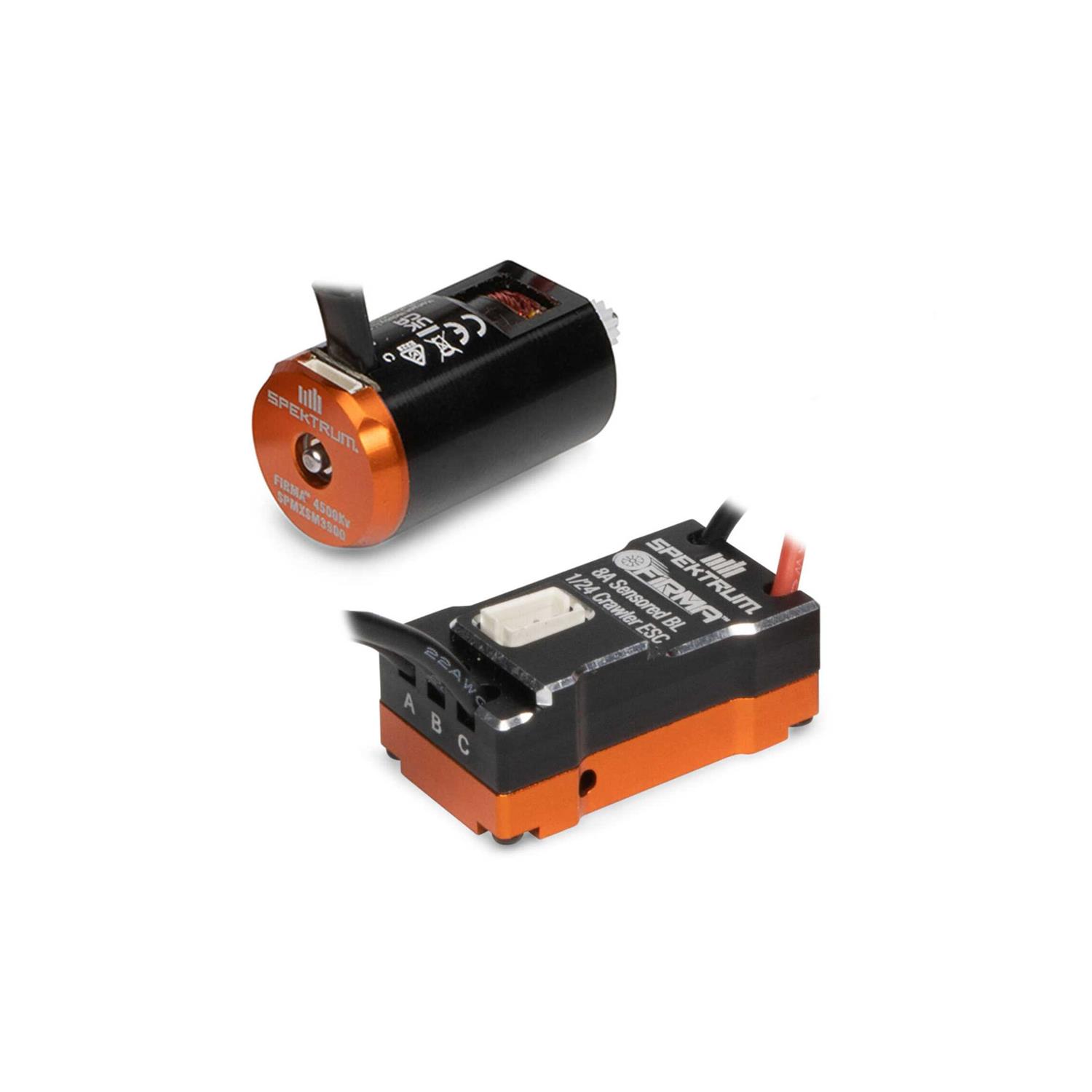 Spektrum Firma 85A Brushless Smart ESC / 3300Kv Sensorless Motor Combo - Zenithce