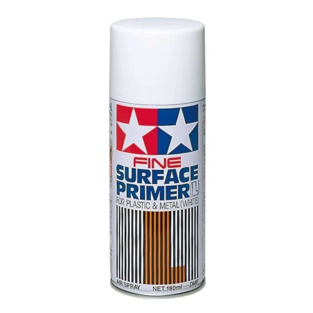 Tamiya Surface Primer White 180ml - Zenithce