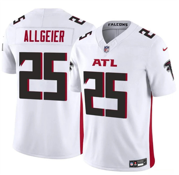 Atlanta Falcons #25 Tyler Allgeier White 2024 F.U.S.E. Vapor Untouchable Limited Stitched Jersey - Zenithce