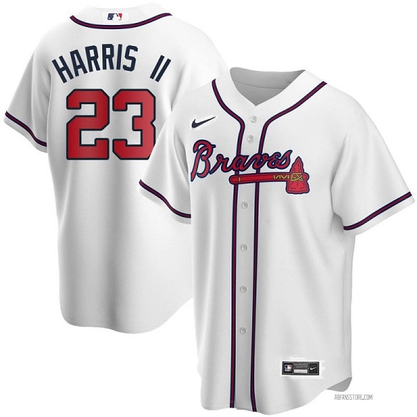 Atlanta Braves #23 Michael Harris II White Cool Base Stitched Baseball Jersey - Zenithce