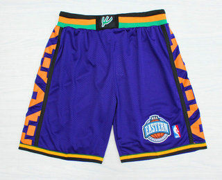 1995 All-Star Purple Hardwood Classics Swingman Shorts - Zenithce