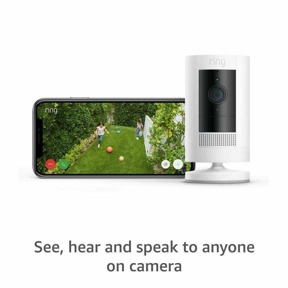 Ring Spotlight Cam Plus + Wasserstein Solar Panel Bundle - Zenithce