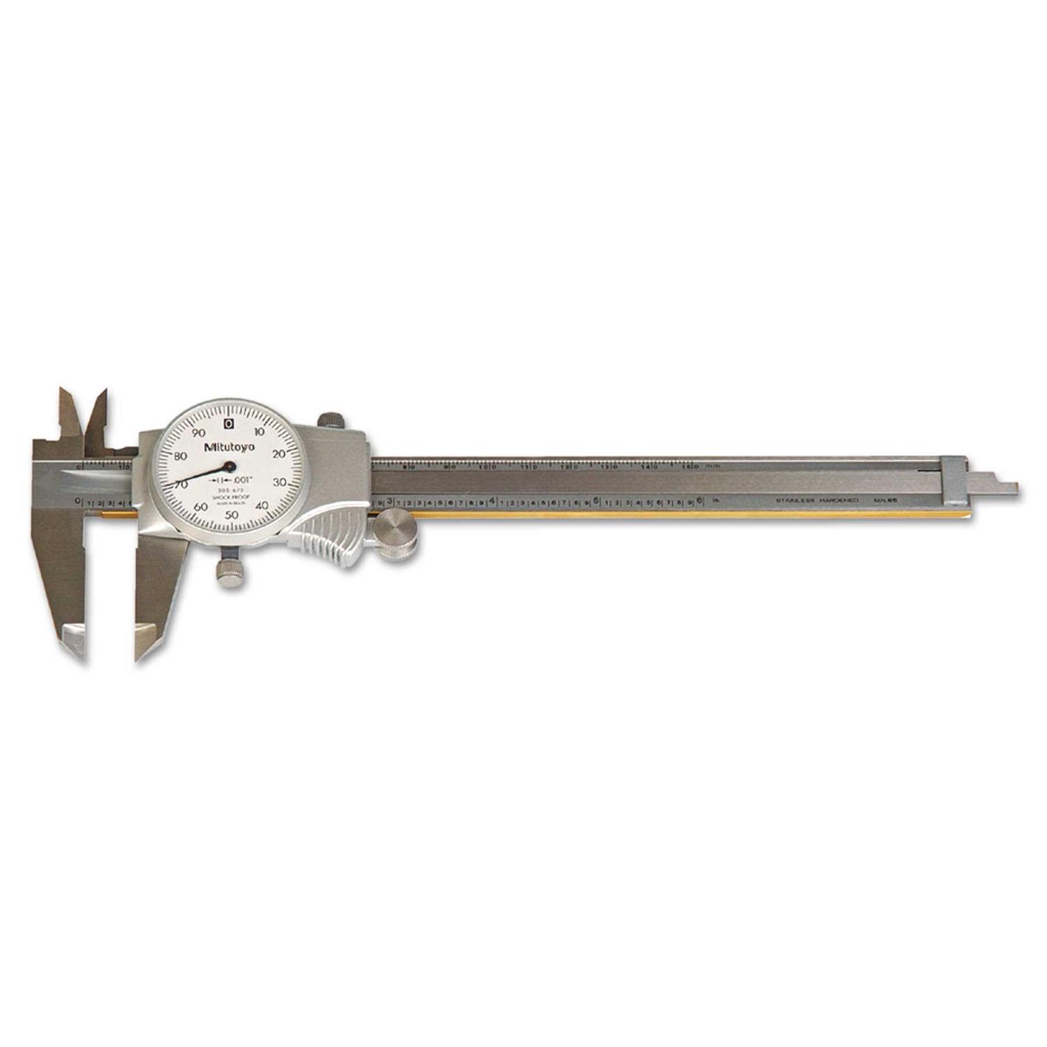 Mitutoyo Dial Caliper 0-6in 505-742 - Zenithce