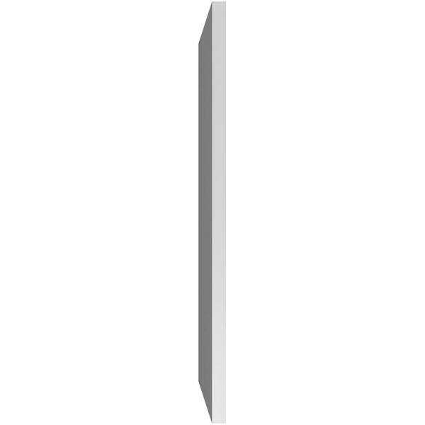 Vertical Surface Mount Functional Standard Frame PVC Gable Vent Ekena Millwork - Zenithce