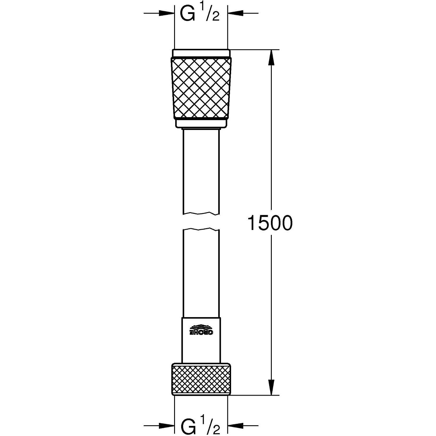 Grohe Relexaflex Shower Hose - Zenithce