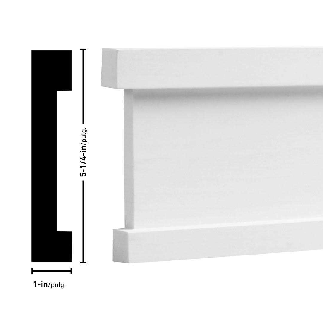 Ornamental PED05-24PRIM Primed Poplar Wood Crosshead - Zenithce