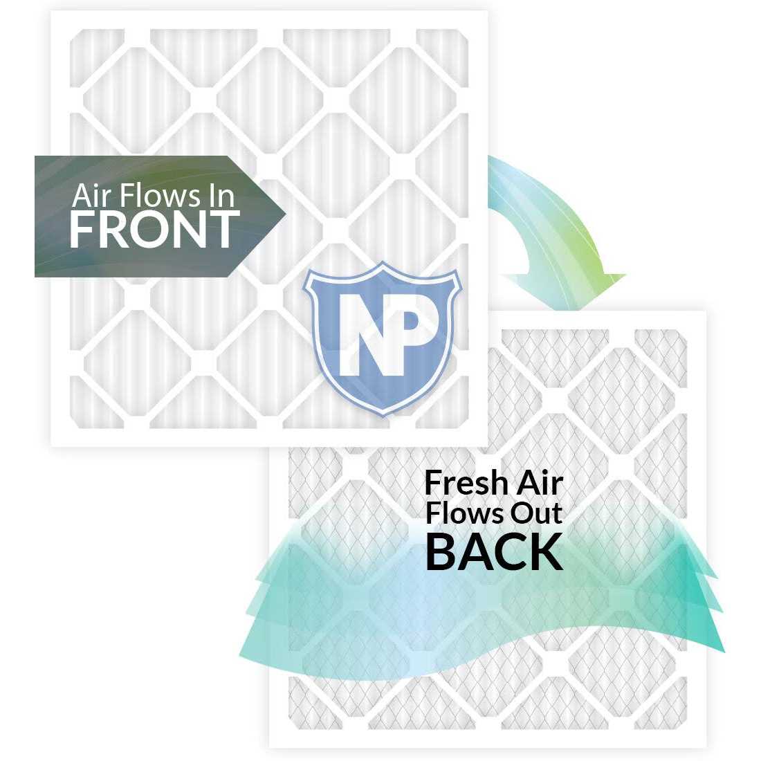 Nordic Pure MERV Pleated Plus Carbon AC Furnace Air Filters - Zenithce