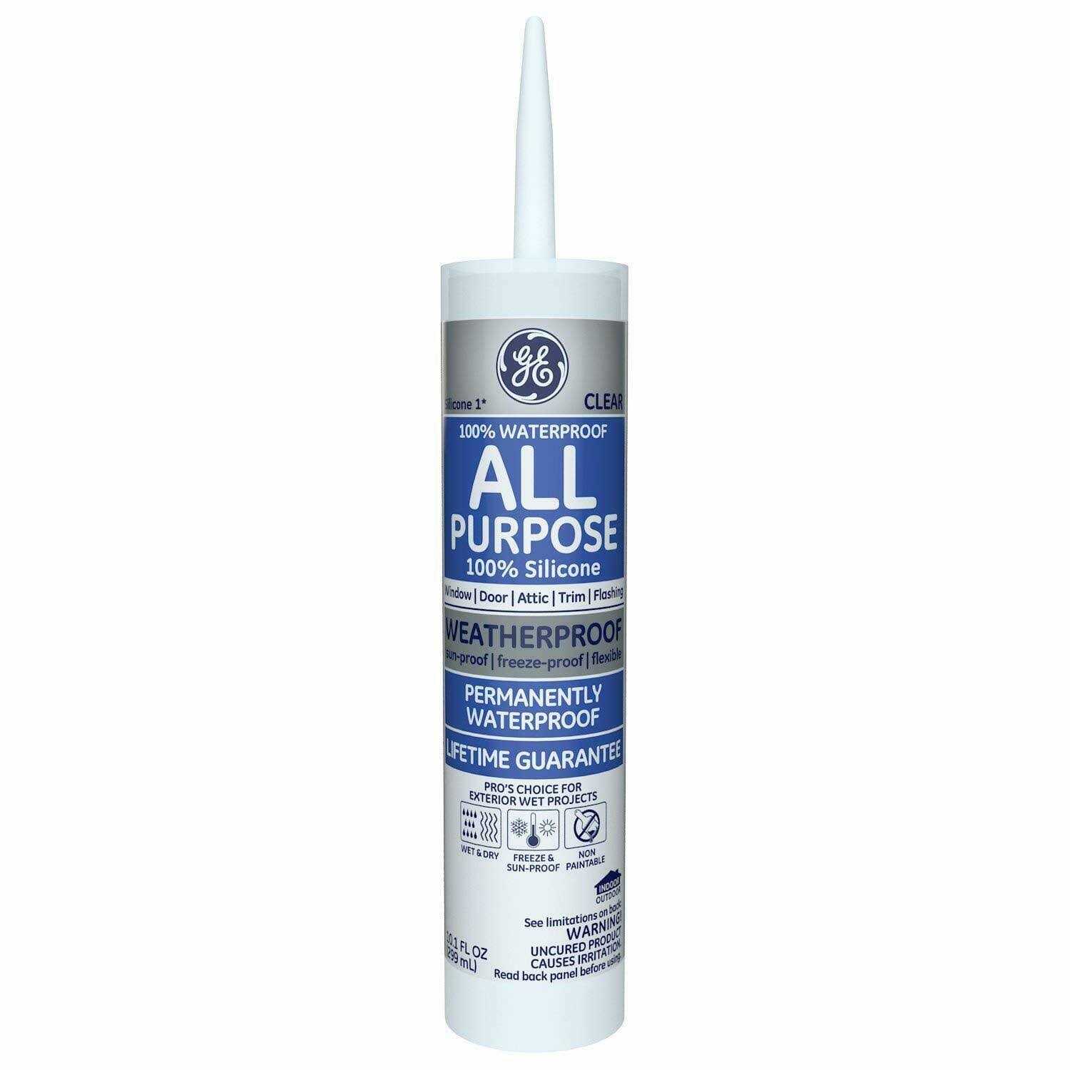 GE All Purpose Silicone 1 Sealant - Zenithce