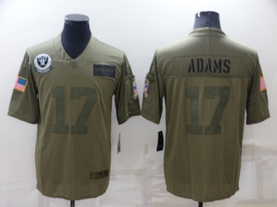 Las Vegas Raiders #17 Davante Adams Camo Salute To Service Limited Stitched Jersey - Zenithce