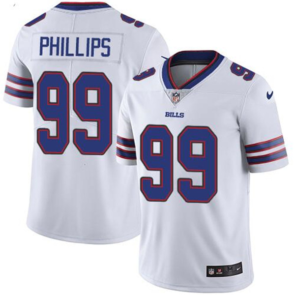 Buffalo Bills #99 Harrison Phillips White Vapor Untouchable Limited Stitched Jersey - Zenithce