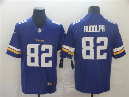 Minnesota Vikings #82 Kyle Rudolph Purple Vapor Untouchable Stitched Jersey - Zenithce
